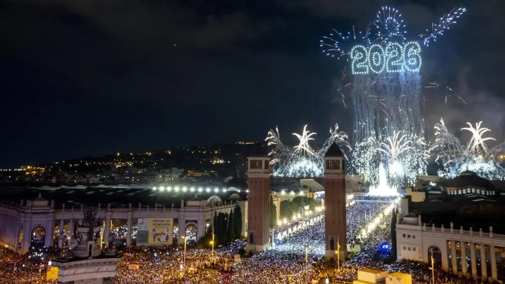 Celebraciones de Año Nuevo en Barcelona: Un Espectáculo de Luz y Tradición