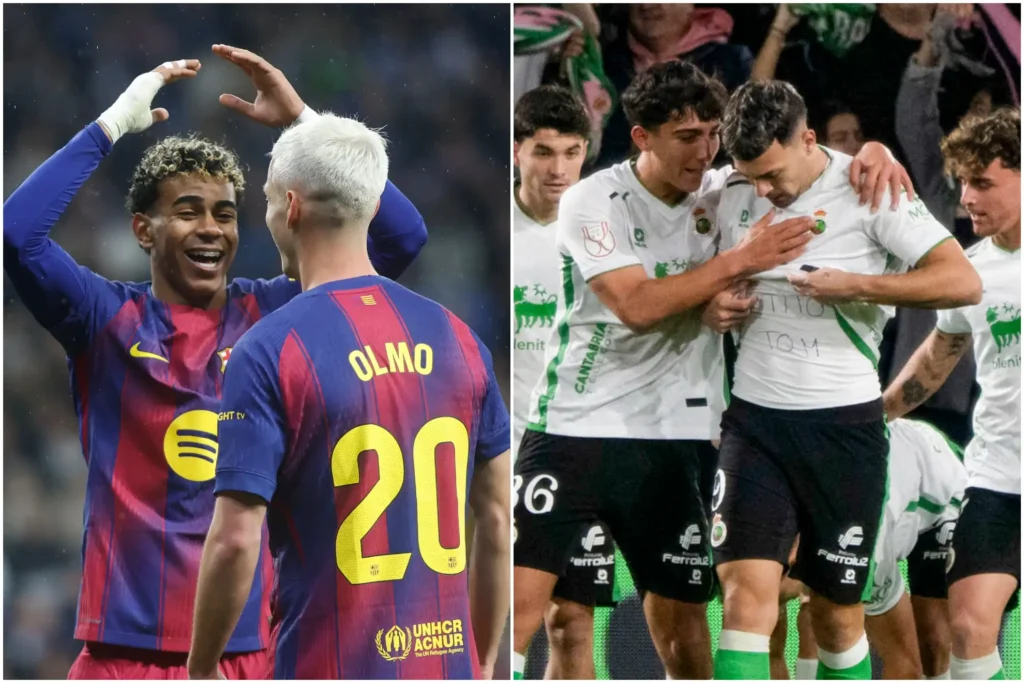 El Barcelona se Enfrentará al Racing de Santander en la Copa del Rey