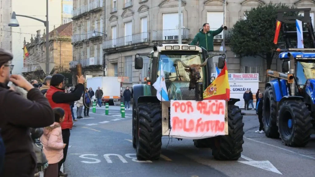 Protestas Agrarias en Ourense: La Lucha de los Agricultores contra el Acuerdo Mercosur