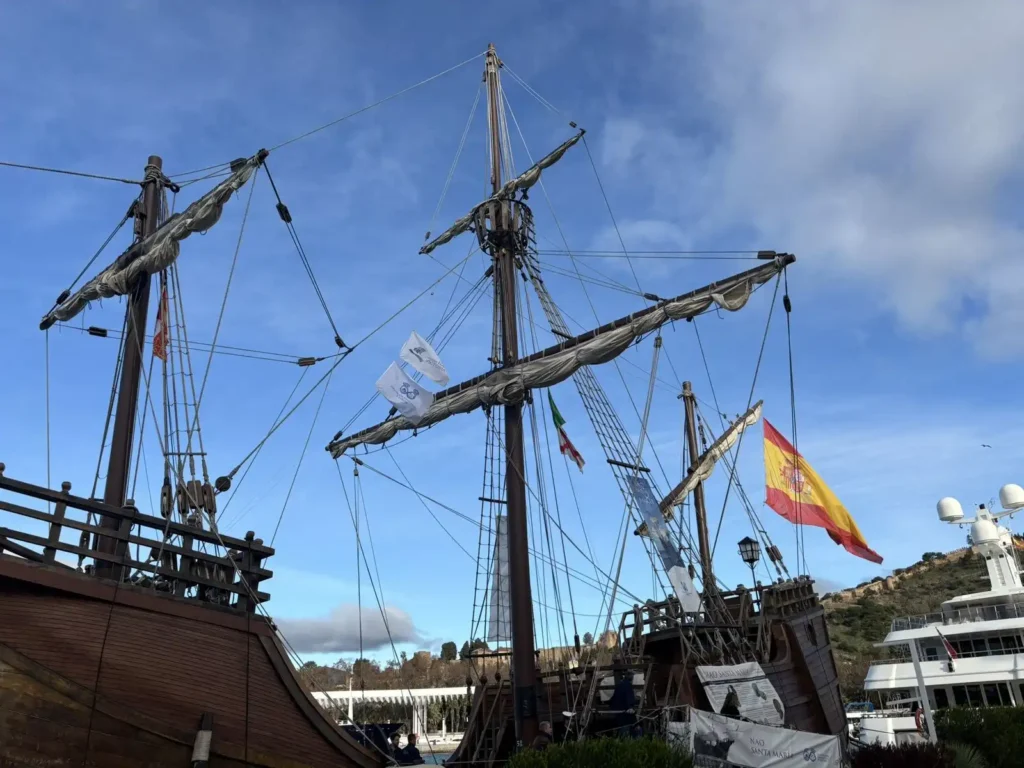 La Nao Santa María: Un Viaje al Pasado en el Puerto de Málaga