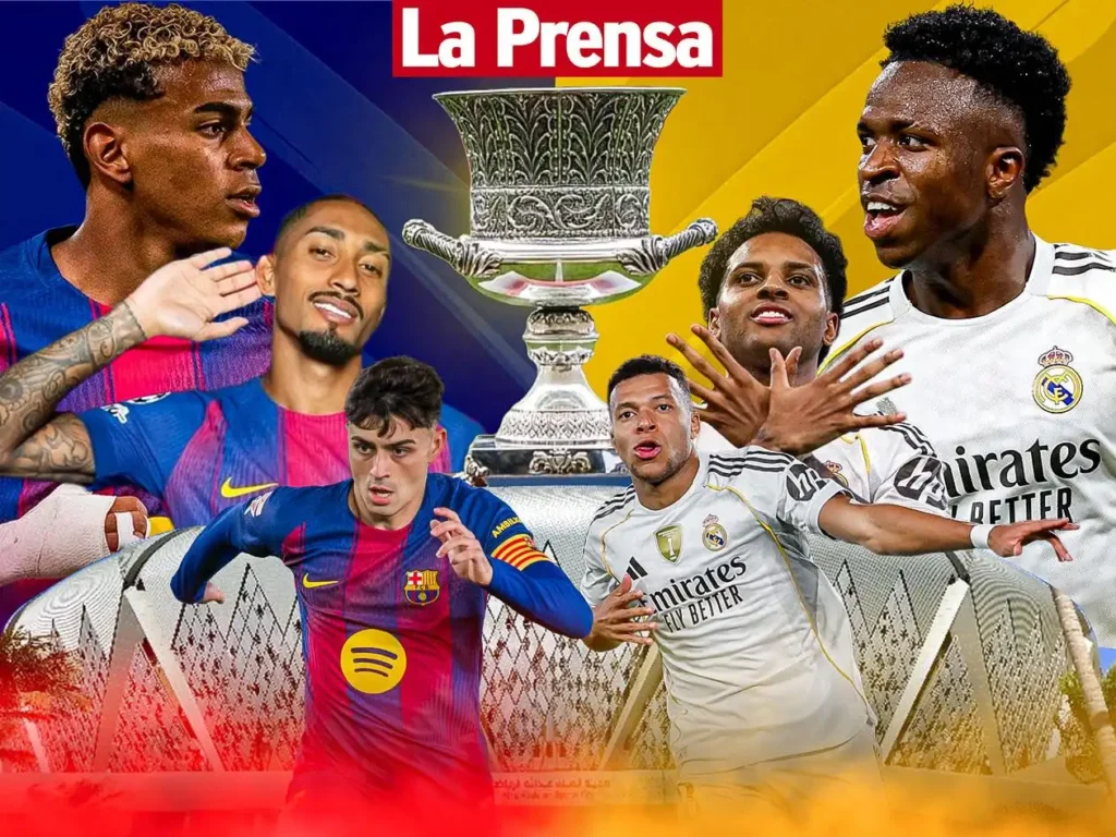 El Clásico de la Supercopa: Barça vs Real Madrid en Yeda