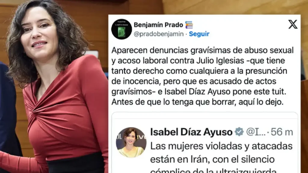La Controversia de Ayuso: Defendiendo a Julio Iglesias en un Contexto Inapropiado