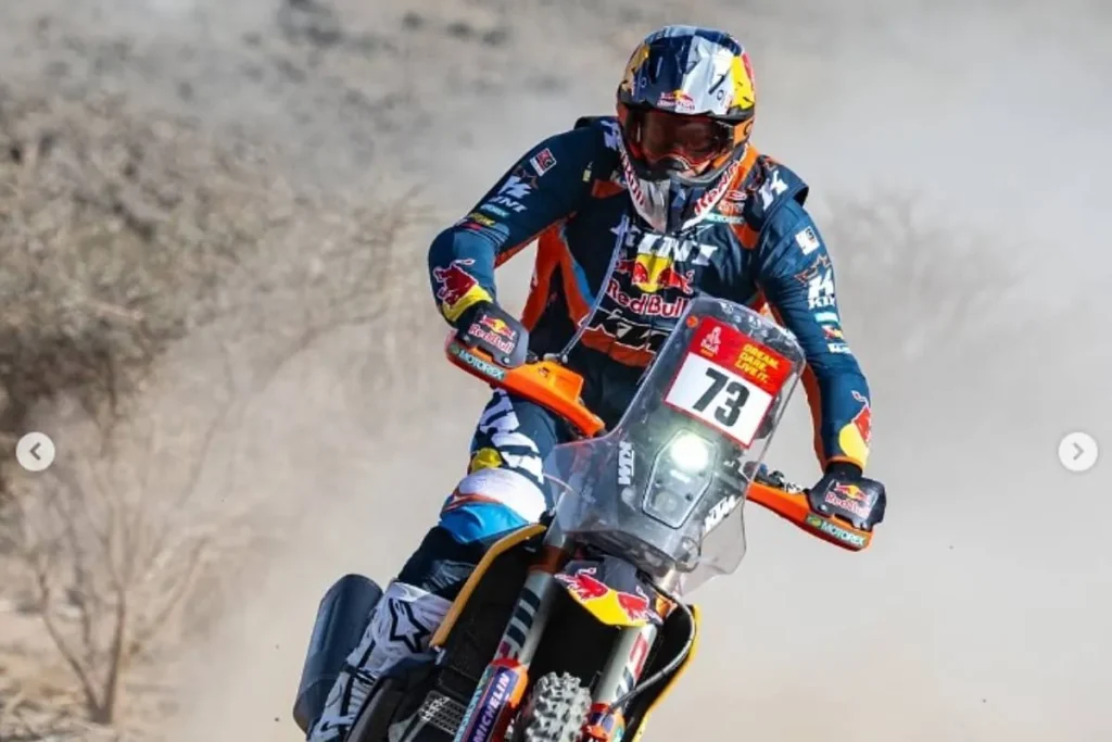 Edgar Canet y el Rally Dakar: Un Debut Prometedor en la Categoría Reina de Motos