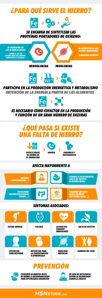 La Importancia del Hierro y Cómo Su Consumo Afecta Su Eficacia