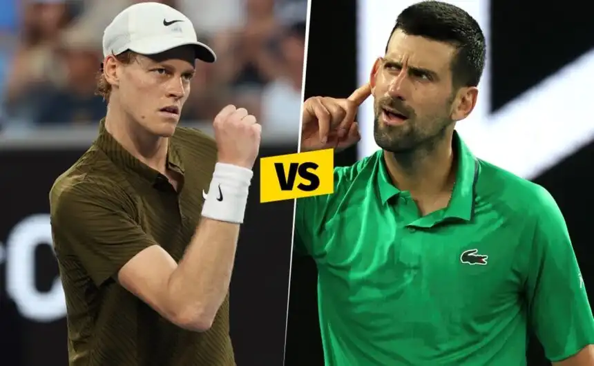 El Duelo de Titanes: Djokovic y Sinner en las Semifinales del Abierto de Australia