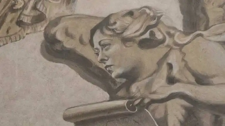 La controversia del ángel con el rostro de Meloni en Roma