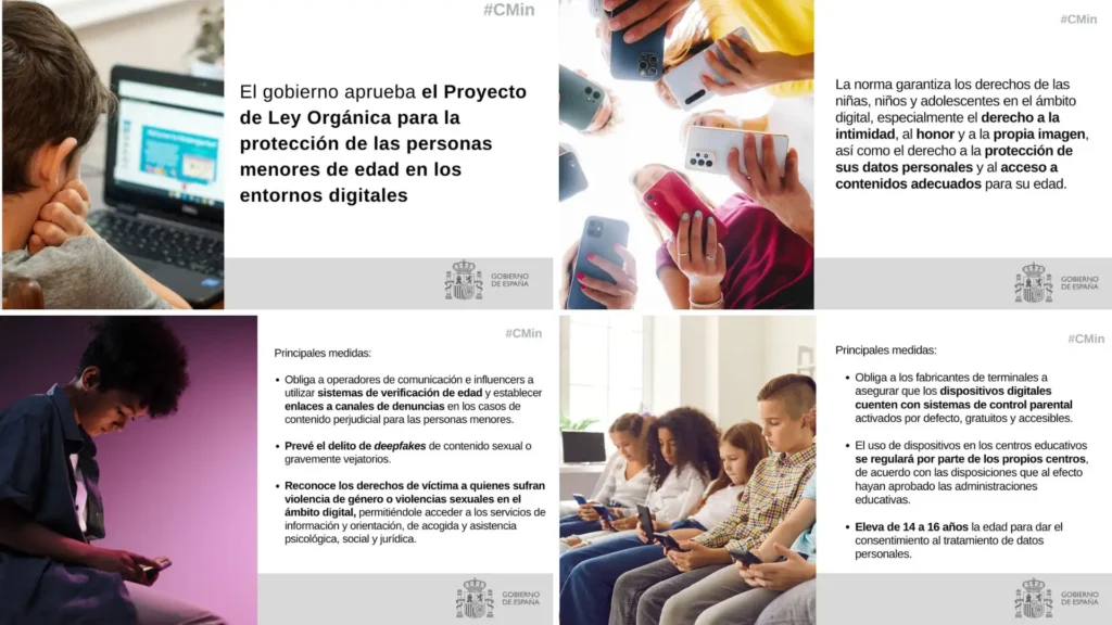 Nuevas Regulaciones para el Uso de Redes Sociales por Menores en España