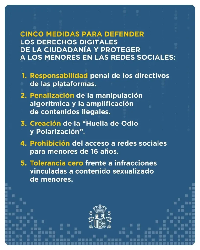 Nuevas Regulaciones para el Acceso de Menores a Redes Sociales en España