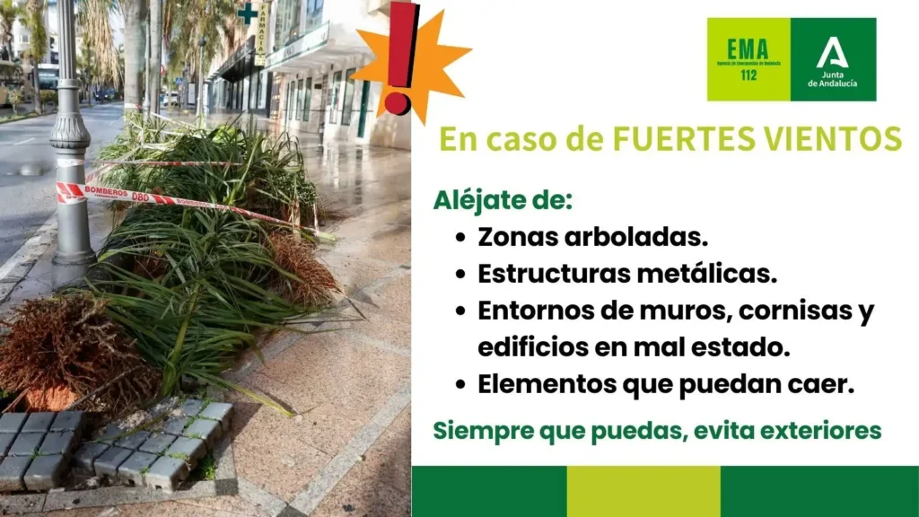 Impacto de la Borrasca Leonardo en Málaga: Avisos y Prevenciones