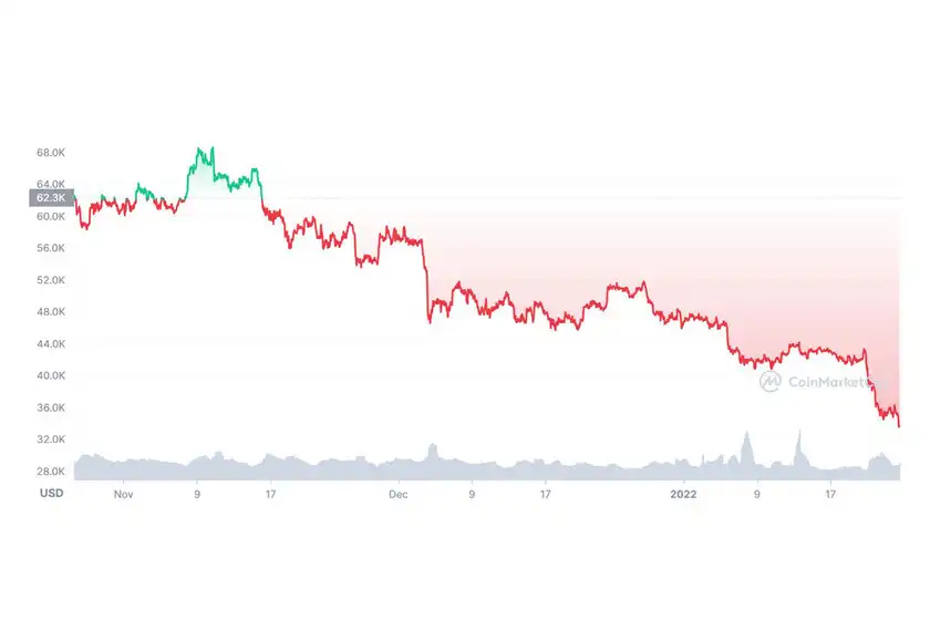 El Bitcoin en Crisis: Análisis de su Última Caída y sus Implicaciones