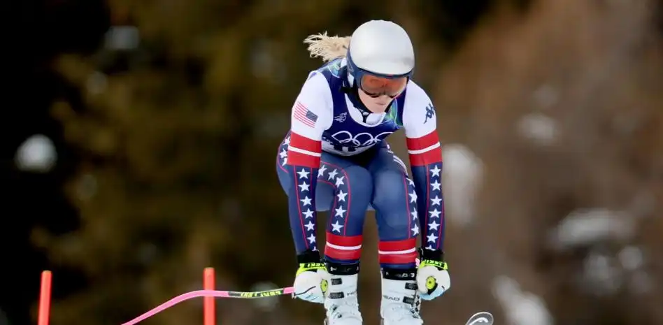 El dramático final de Lindsey Vonn en los Juegos Olímpicos de Invierno