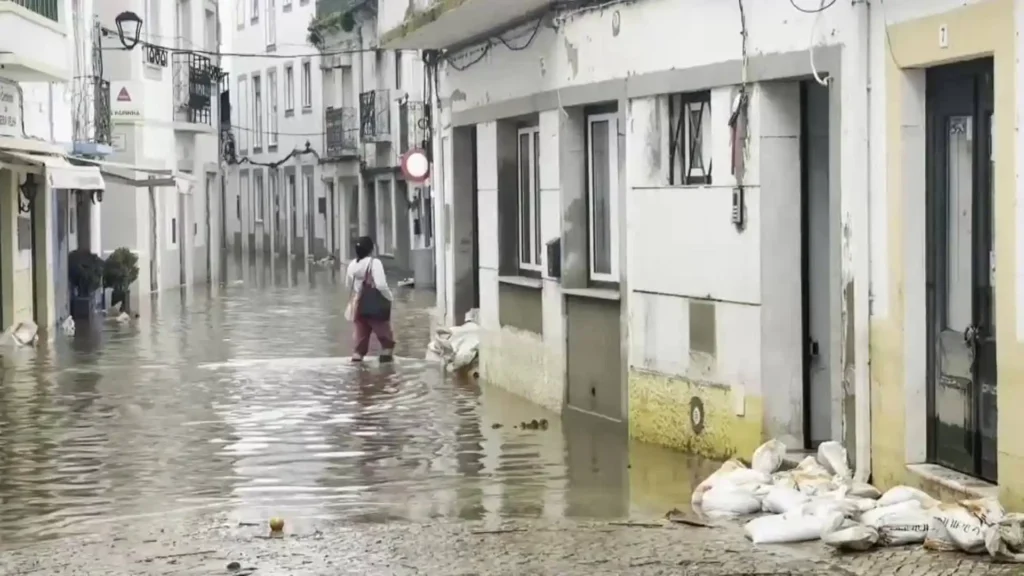 La devastación de la borrasca Marta en Portugal: un país en crisis