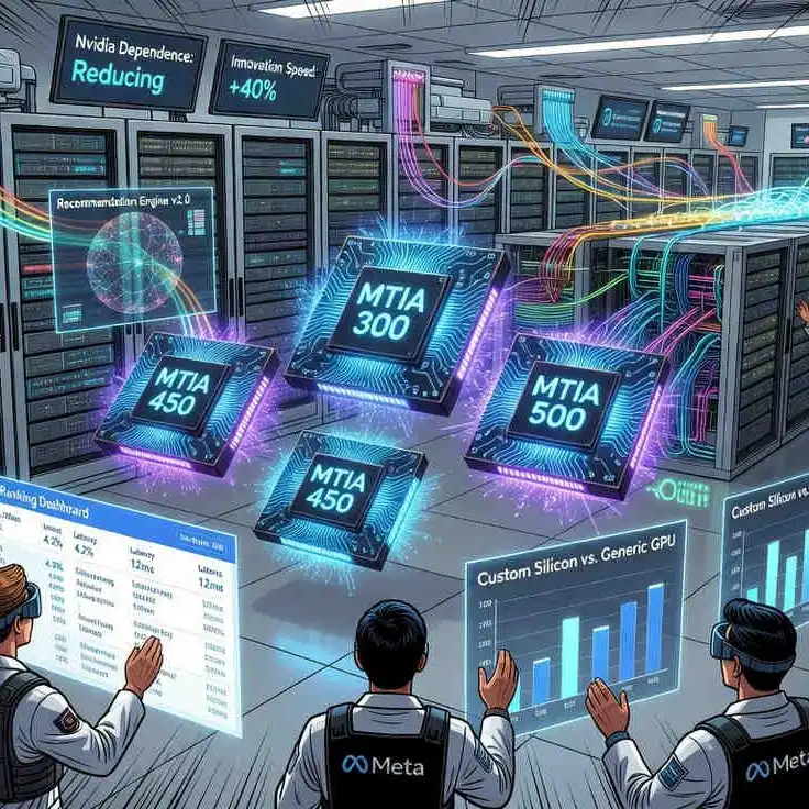 Meta Impulsa su Futuro con Chips de IA Propios: Innovación y Eficiencia Energética
