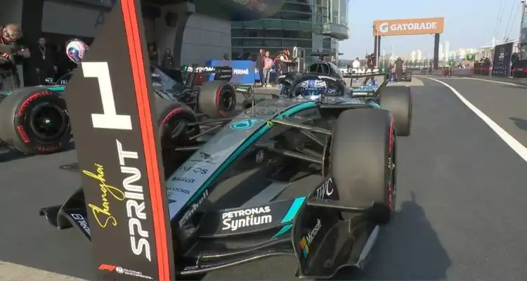 Dominio de Mercedes en la Clasificación Sprint del GP de China 2026