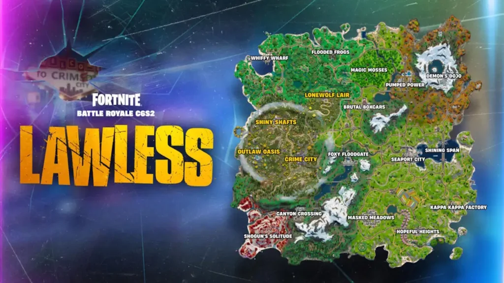 Fortnite Chapter 7 Season 2 Map: Full Breakdown of New Locations and Changes