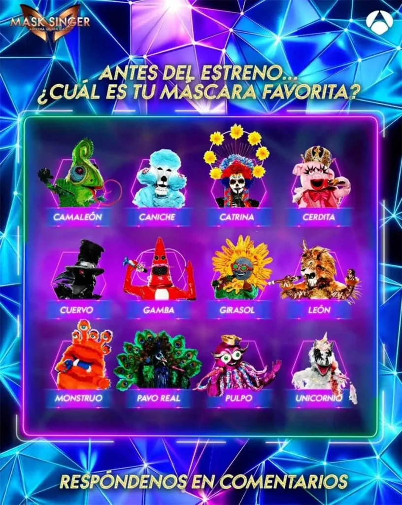 Mask Singer Antena 3 2026: regreso con nuevas máscaras y panel renovado