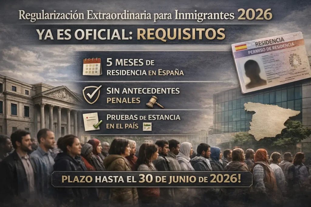 Regularización extraordinaria inmigrantes 2026: ¿qué implica el aval del Consejo de Estado?