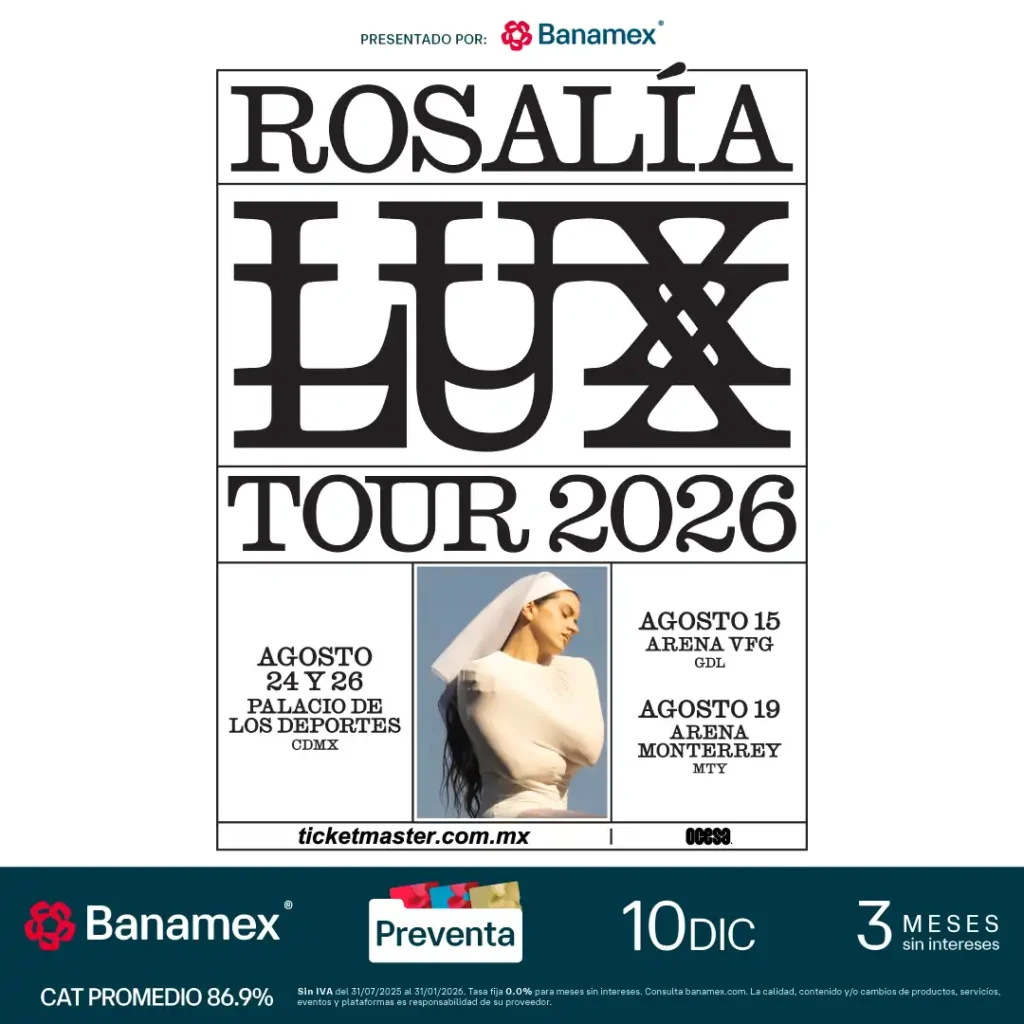 Lux Tour Rosalía: ¿Qué significa su gira orquestal para la industria musical española?