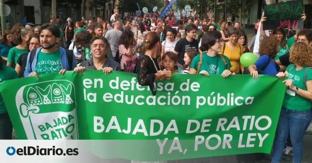 Ley de reducción de ratios escolares 2026: ¿qué implica bajar a 22 alumnos por clase en primaria?