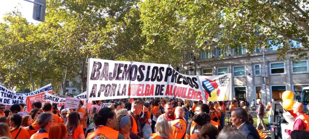 Manifestación por la vivienda en Málaga 27 de junio: alquileres, salarios y huelga general