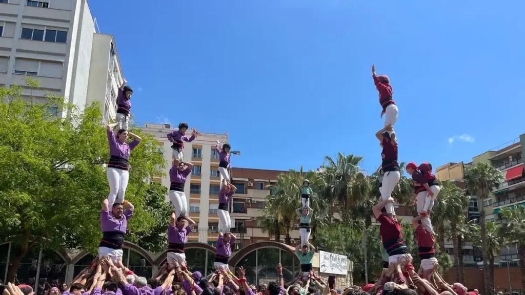 Colla Castellera de l’Esquerra de l’Eixample: mejor actuación histórica en fiesta de Primavera