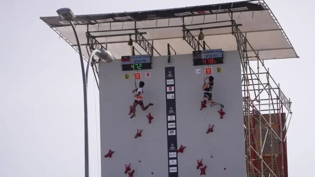 Velocidad escalada Madrid 2026: récords, podios y el impacto económico del IFSC World Cup