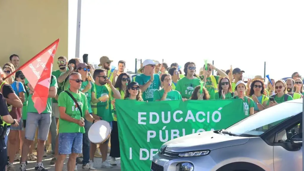 Huelga de profesores en la Comunidad Valenciana: ¿qué exigen y por qué sigue la presión?