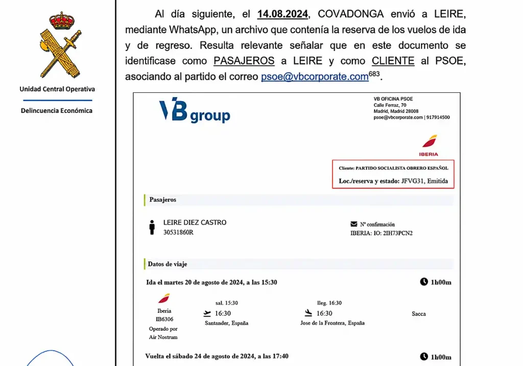 Financiación de las cloacas por el PSOE: pruebas de la UCO y implicaciones legales