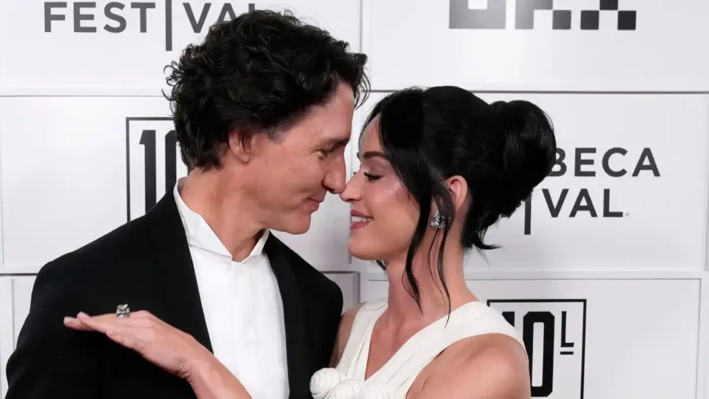 Katy Perry y Justin Trudeau en Tribeca: debut oficial en alfombra roja