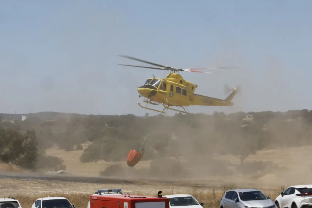 Incendio forestal de Villanueva de los Castillejos: estabilización tras 5.000 hectáreas afectadas