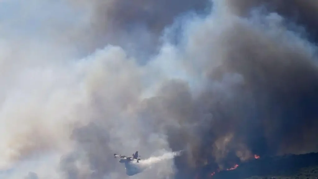 Incendio en Pirineos Orientales: 930 hectáreas quemadas y riesgo extremo por tramontana