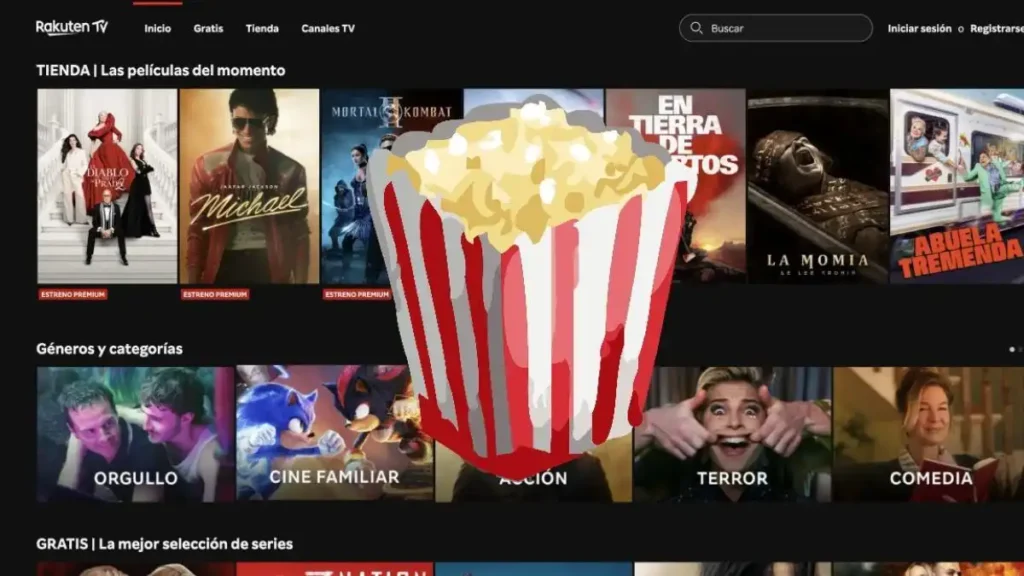 Película gratis en Rakuten TV con Microsoft Rewards 2026