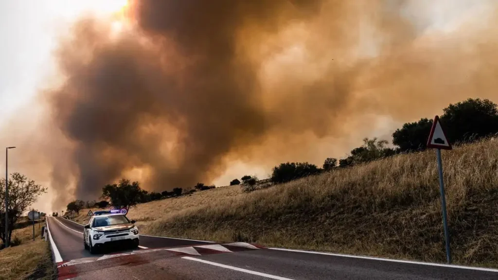 Qué es un incendio forestal de alta intensidad y cómo afecta a los municipios evacuados en Madrid