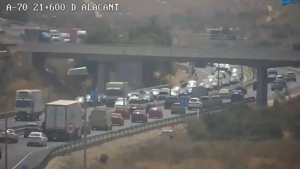 Qué es la A-70 y por qué los accidentes en El Bacarot afectan a toda la movilidad de Alicante
